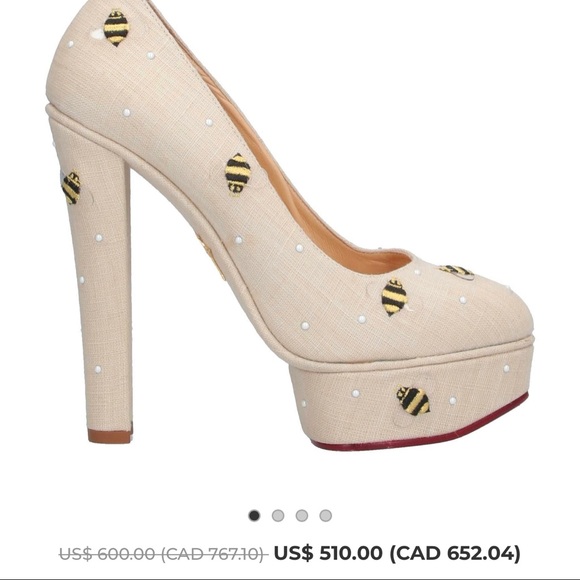 Charlotte Olympia bee pump - Picture 4 of 4